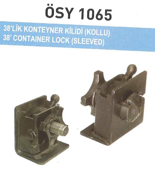 KONTEYNER KILIT KOLLU 38 LIK KOMPLE
